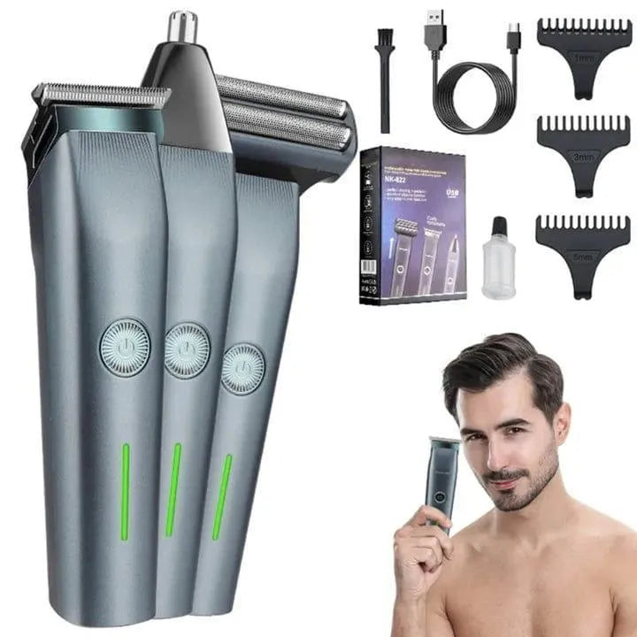 Rechargeable Men's Hair Clipper And Shaver