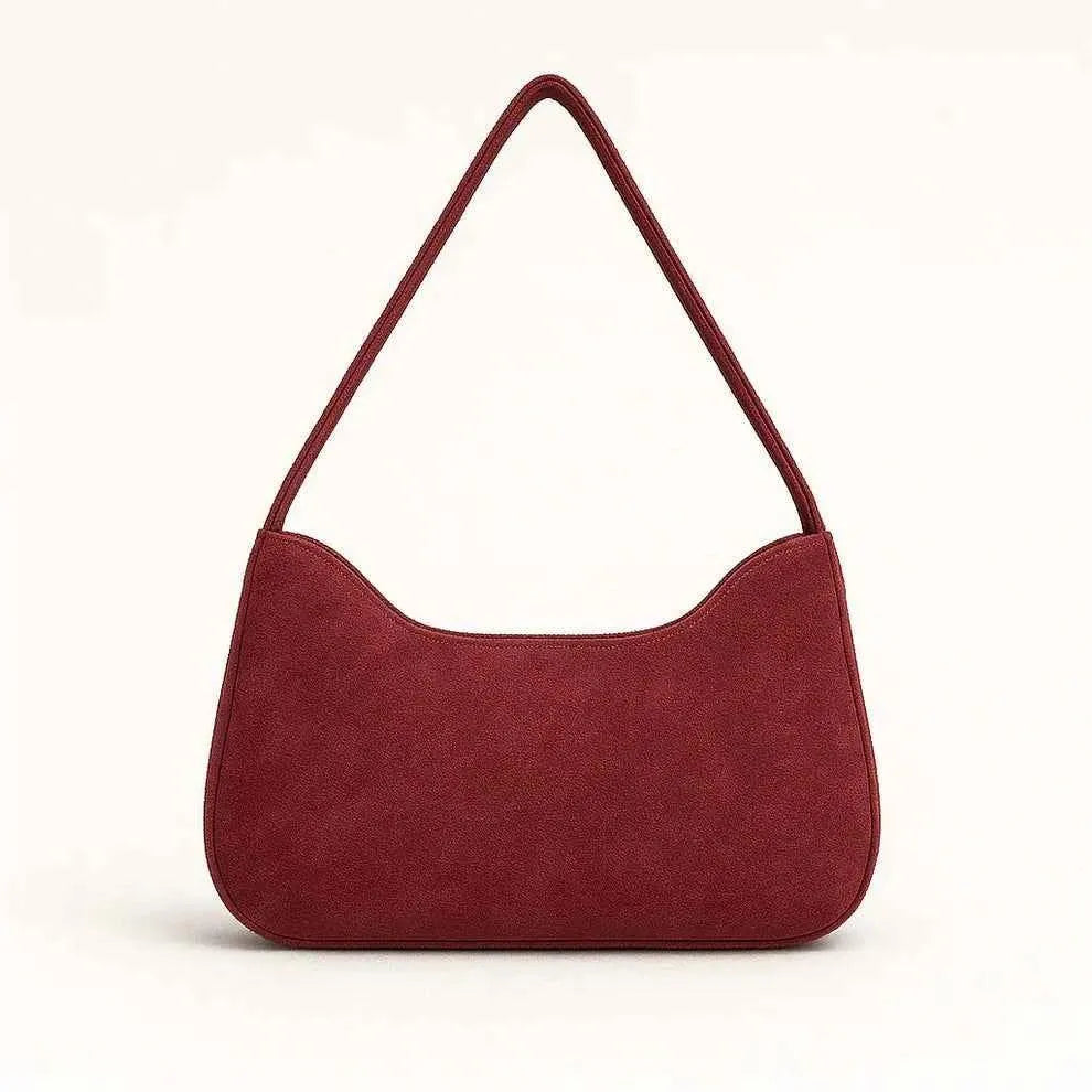Girl's PU Leather Plain Hand Bag