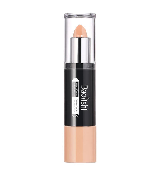 2 in 1 Matte Contour & Foundation Stick - High Coverage - 1 Pcs