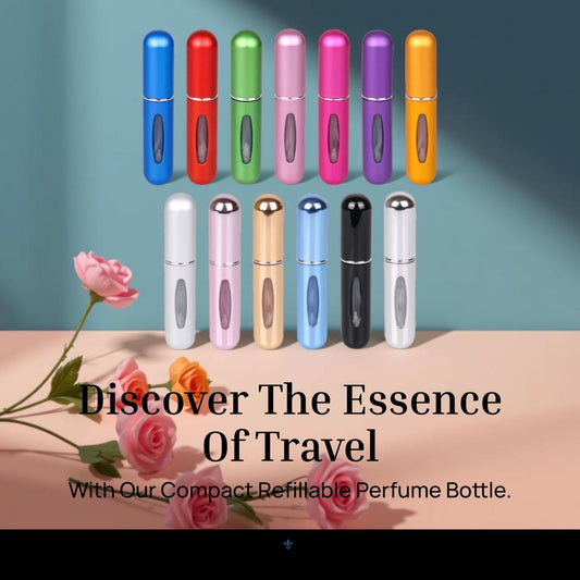 Reusable 20 Pcs Multicolor Perfume Refillers - Perfect Storage Solution for Your Favorite Scents