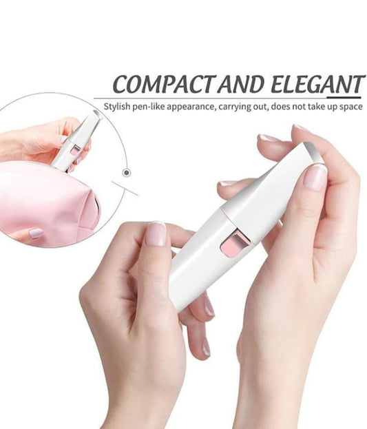 2 In 1 Battery Operated Eyebrow Trimmer For Ladies