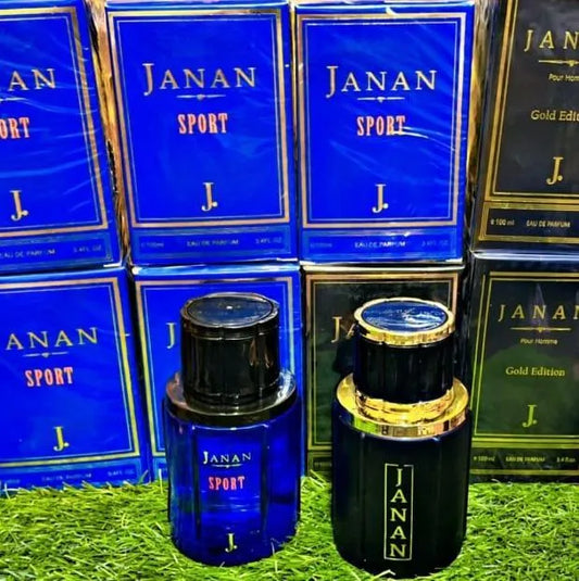 Janan Gold + Janan Sport Fragrance Perfume - pack of 2