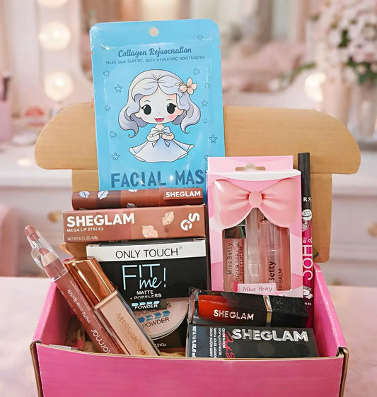 9 in 1 Makeup & Skincare Box - All in one