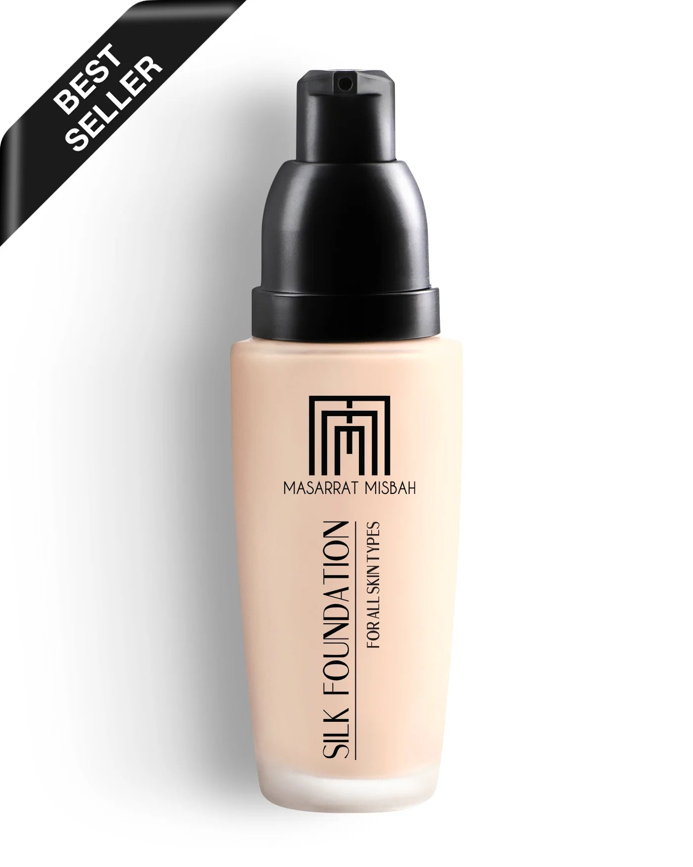 MM Masarrat Misbah Silk Foundation 35g - porcelain