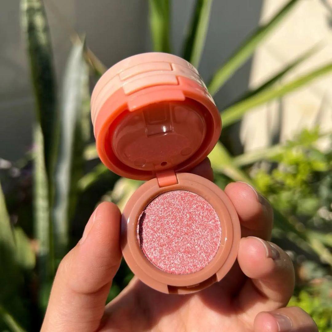 Peach 3-in-1 Blush Highlighter Kit for Daily & Party Wear