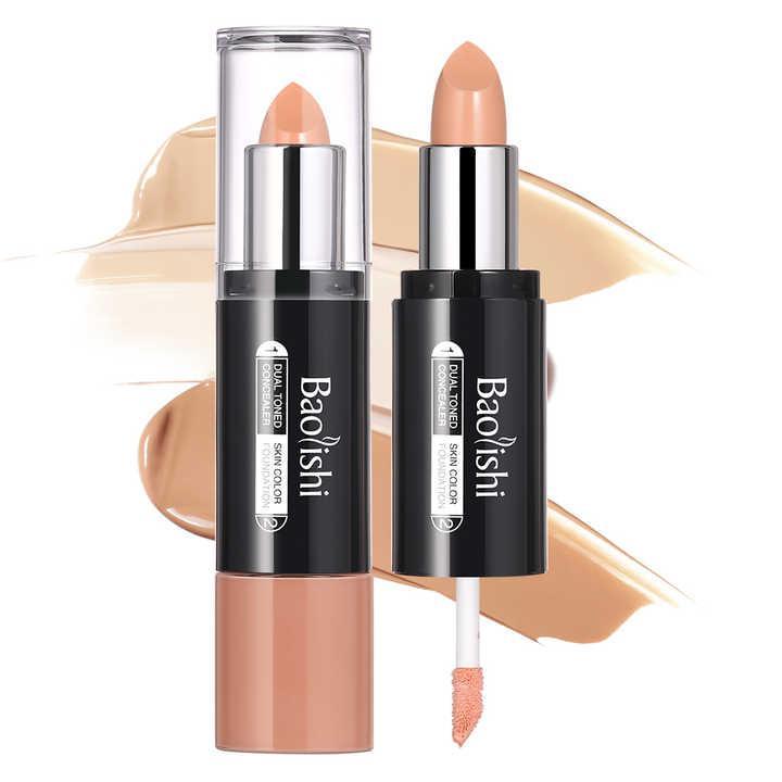 2 in 1 Matte Contour & Foundation Stick - High Coverage - 1 Pcs