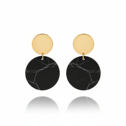 Trendy Acrylic Stones Design Earrings