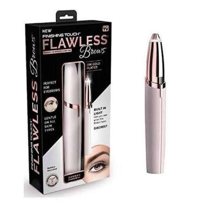 Flawless Pen Eyebrow HairRemover–RechargeablePrecisionTrimmerfor Effortless BrowShaping