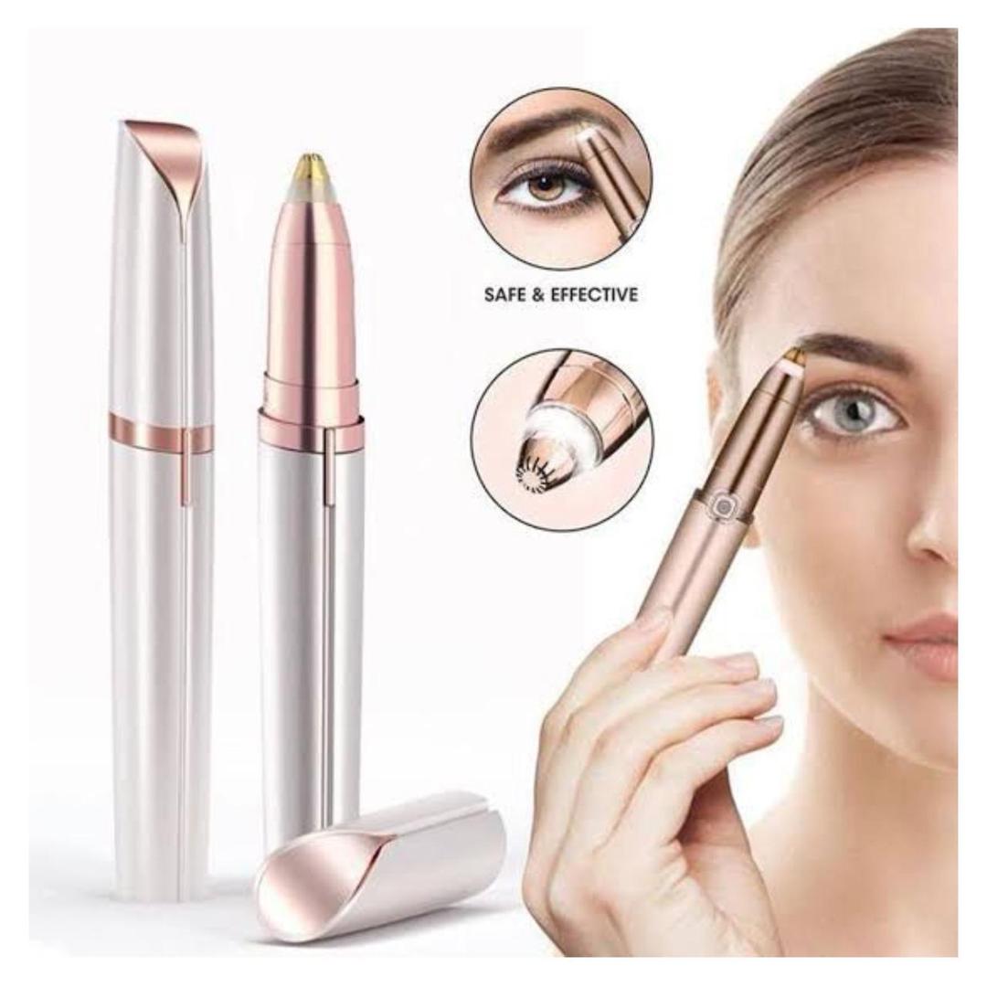 Flawless Pen Eyebrow HairRemover–RechargeablePrecisionTrimmerfor Effortless BrowShaping