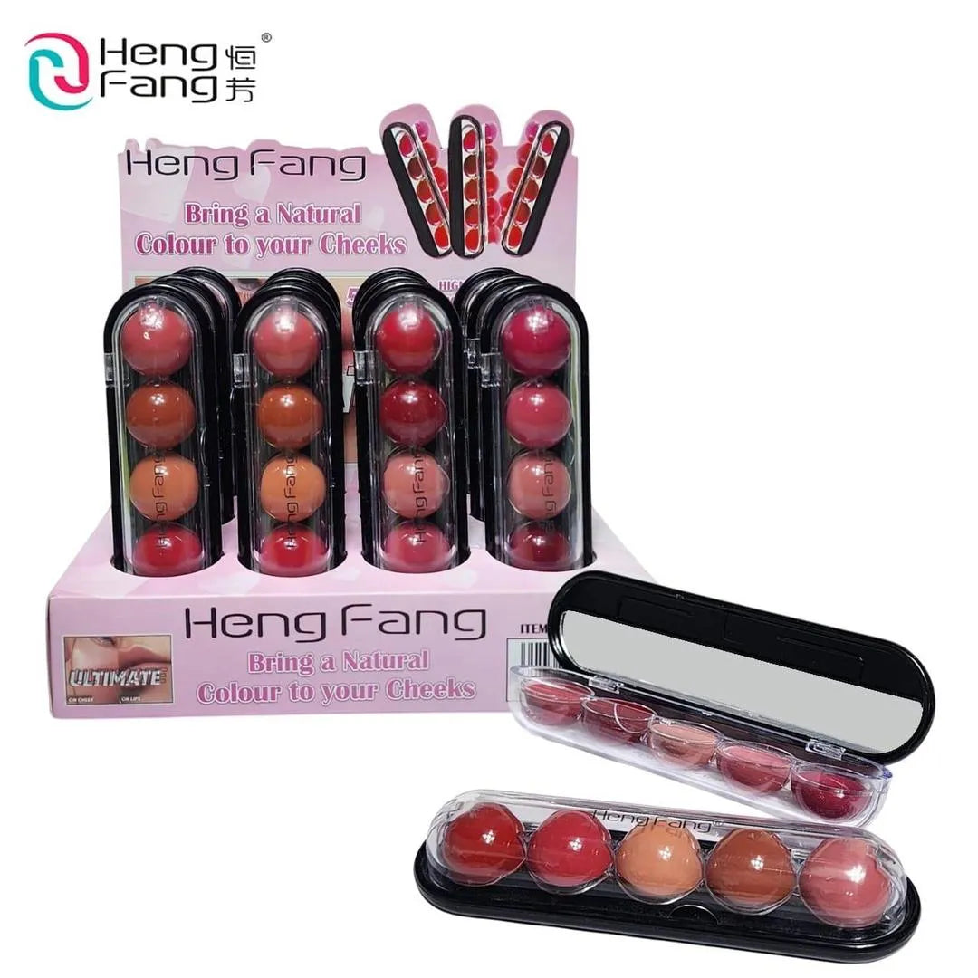 Bold Coverage Lip Palette Multicolor Nude Shades