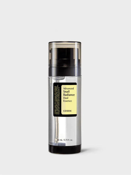 COSRX Advanced Snail Radiance Dual Essence 80ml –Brightening, Hydrating & Skin Repair Formula
