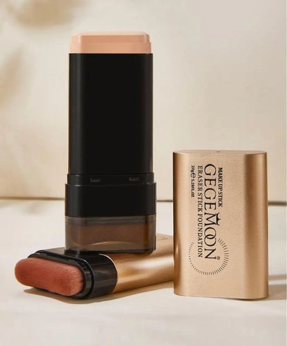 Gegemoon 2-in-1 Stick Foundation& Concealer – High Coverage, Smooth Finish, Long-Lasting Makeup Stick