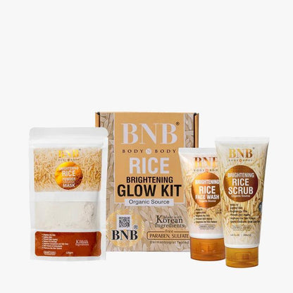 4 in 1 Skincare Bundle - 4 Pcs Face Wash, Scrub, Mask & Sun Block Set