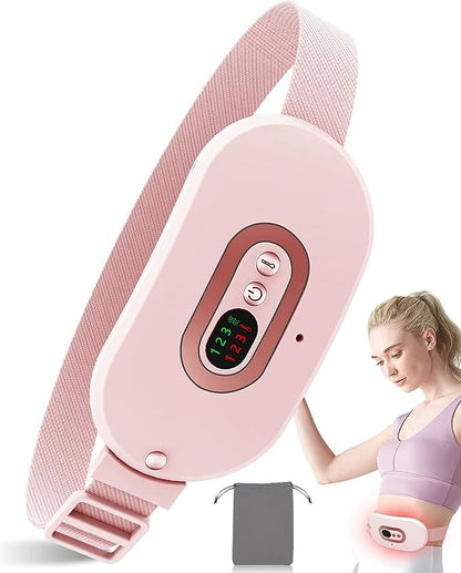 Electric Menstrual Heating Pad Period Cramp Relief Belt