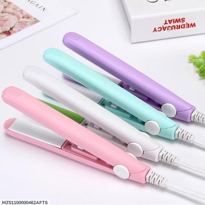 Lightweight and Portable Mini Hair Straightener - 1 Pack with Corded Electric Feature