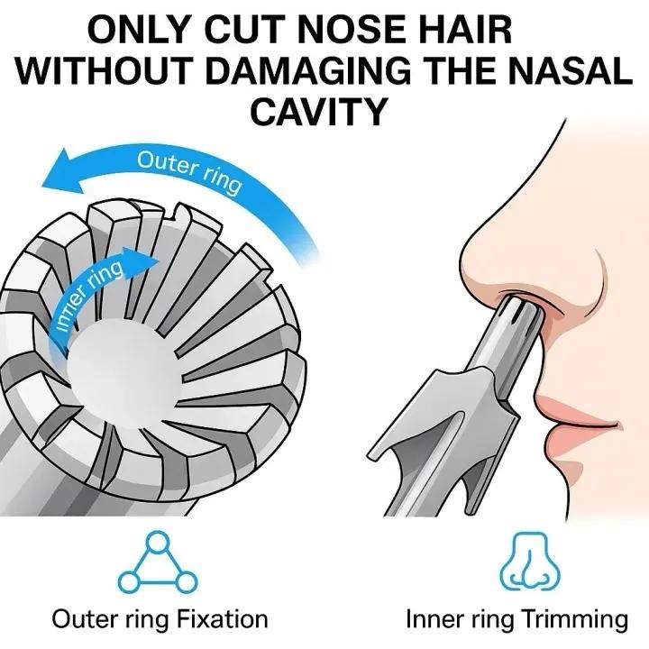 Nose Hair Trimmer, 01 Pc