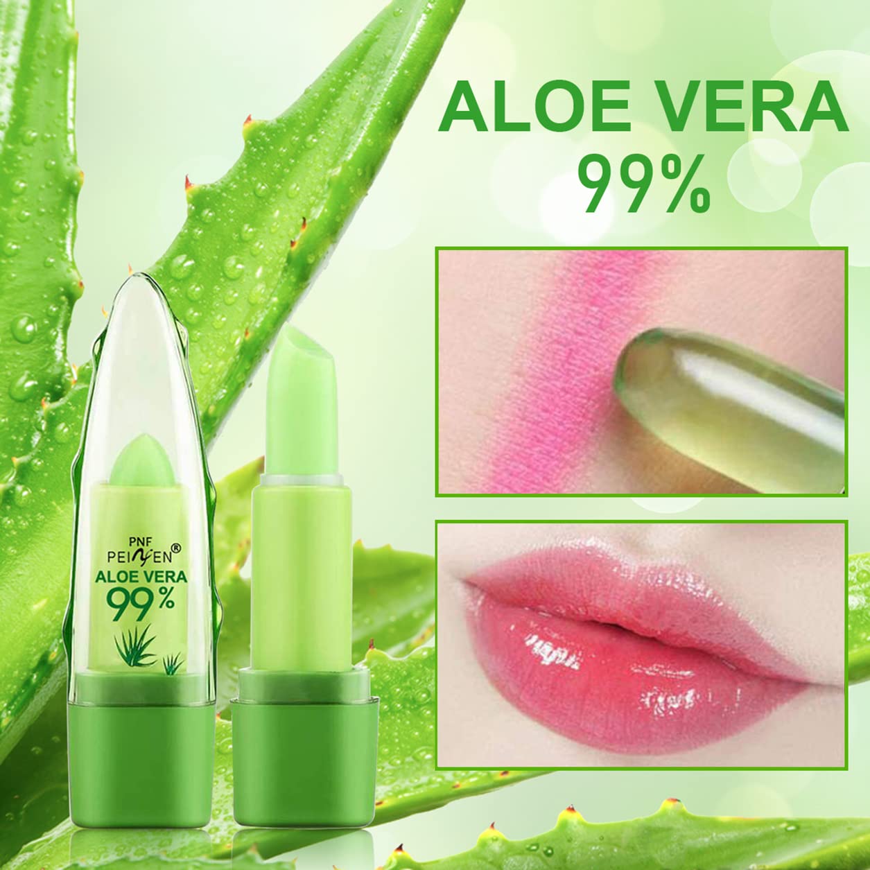 Aloe Vera 99 Lipstick for Girls – Moisturizing & Hydrating Lip Stick |