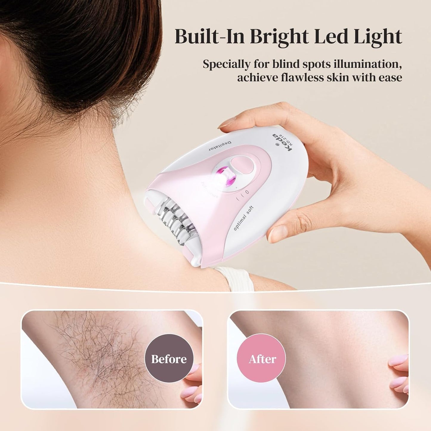 Rechargeable Women's Epilator