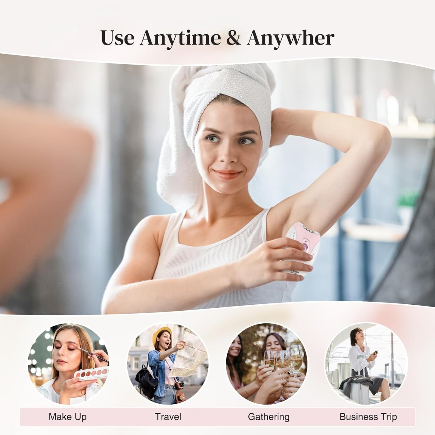 Rechargeable Women's Epilator