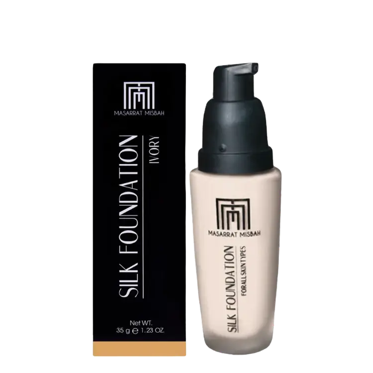 MM Masarrat Misbah Silk Foundation 35g - porcelain