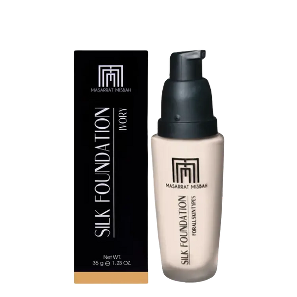 MM Masarrat Misbah Silk Foundation 35g - porcelain