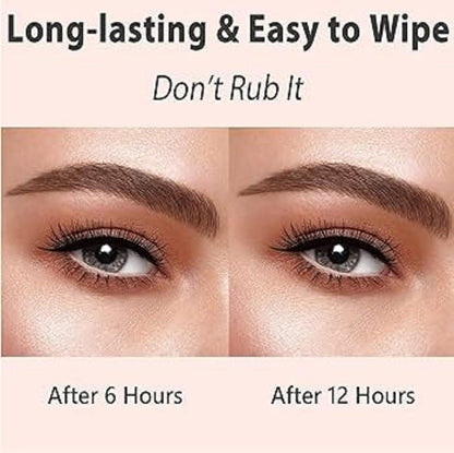 Waterproof Smudge Proof Eyebrow Pencil - 1 Pcs