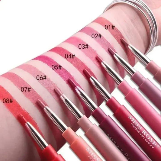 6 Pcs High Pigmented Lip Set - Perfect for Bold Lips