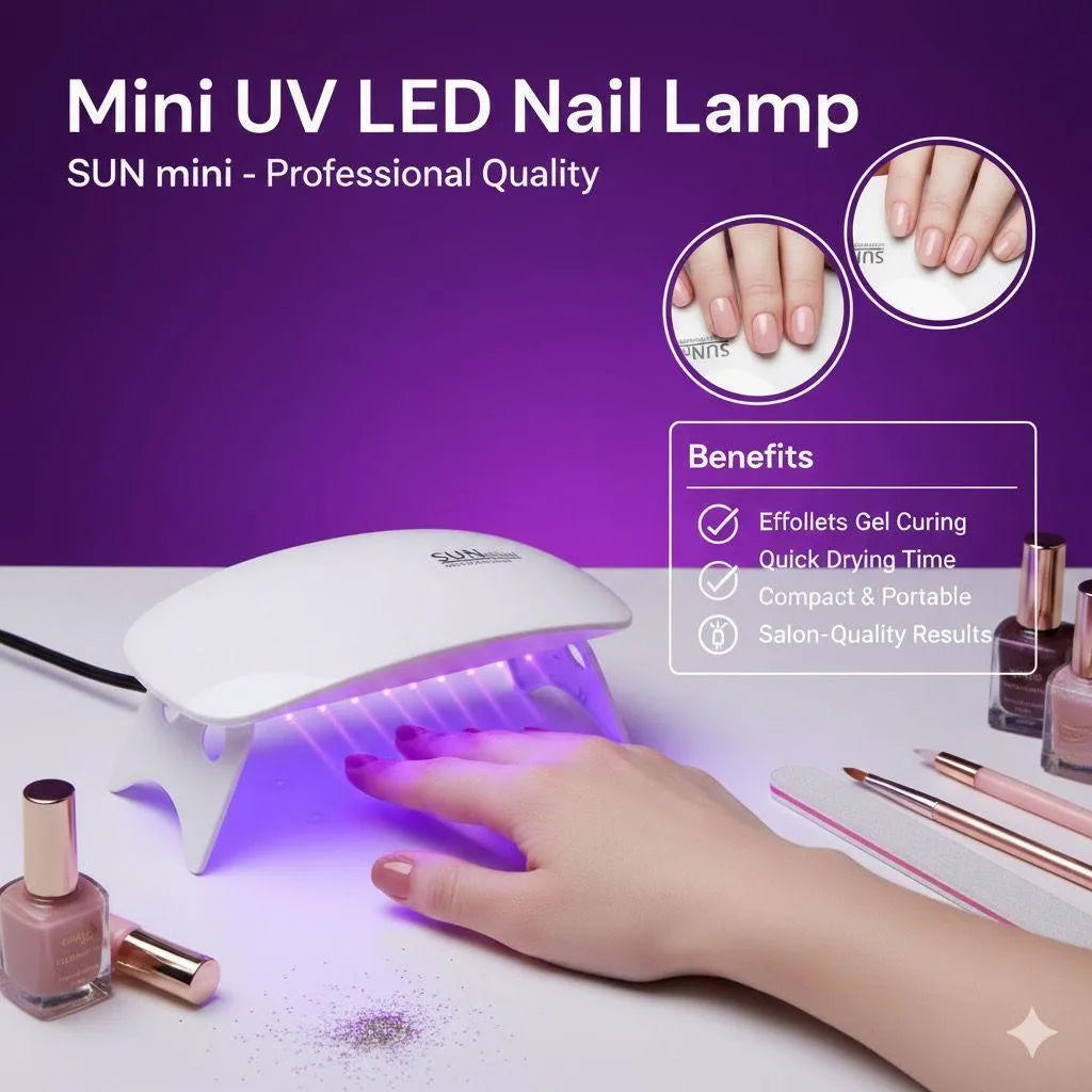 Mini UV LED Nail Lamp