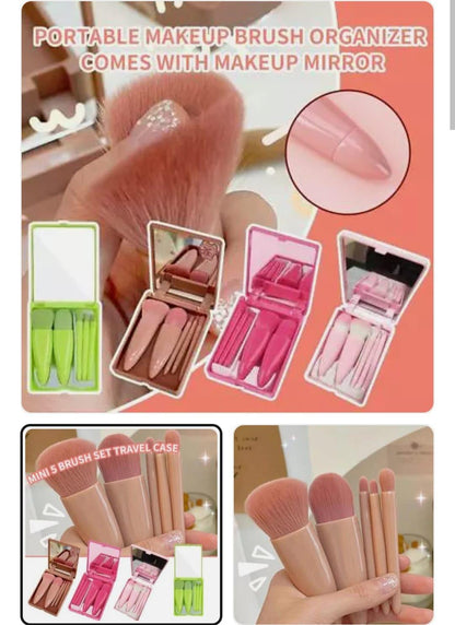5 Pcs Makeup Brushes Set