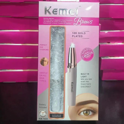 Kemei Rechargeable Eyebrows & Facial Hair Trimmer