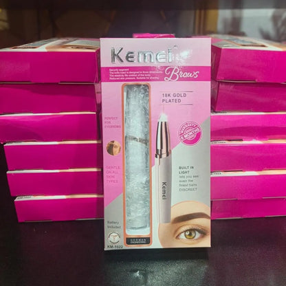 Kemei Rechargeable Eyebrows & Facial Hair Trimmer