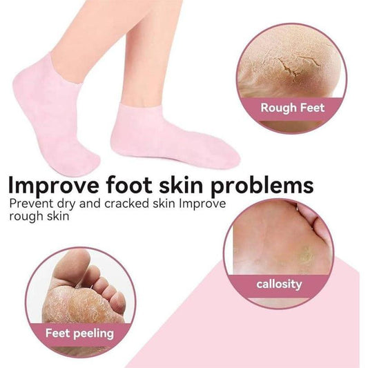 Silicone Anti-Crack Moisturizing Socks for Feet