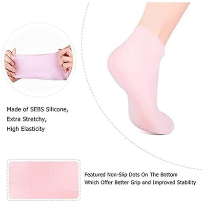 Silicone Anti-Crack Moisturizing Socks for Feet