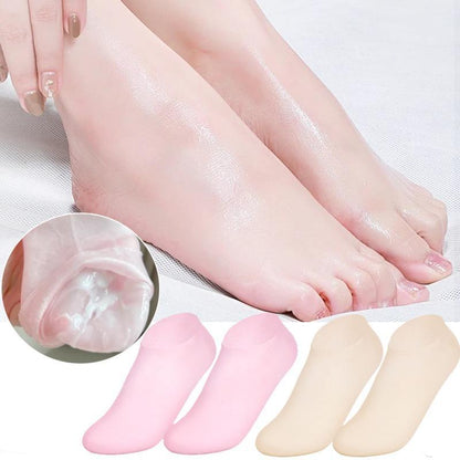 Silicone Anti-Crack Moisturizing Socks for Feet