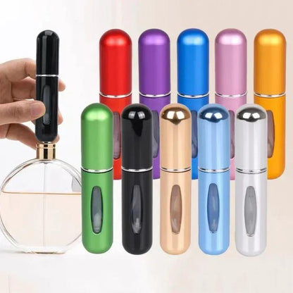 20 Pcs Multicolor Reusable Perfume Refillers, Crafted from durable metal