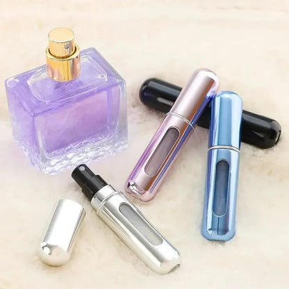 20 Pcs Multicolor Reusable Perfume Refillers, Crafted from durable metal