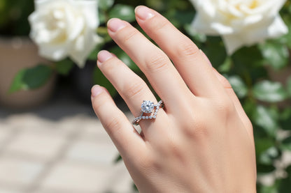 Crystal Diamond Ring - Beautiful Trendy Rings For Girls