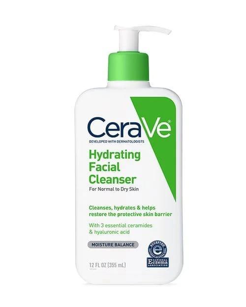 CeraVe Hydrating Facial Cleanser - Best Cleanser