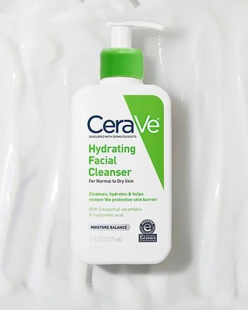 CeraVe Hydrating Facial Cleanser - Best Cleanser