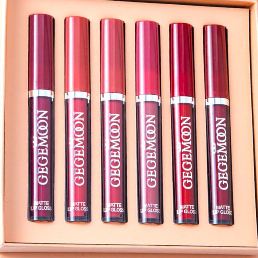 Long Lasting Liquid Matte Lipstick- Pack Of 6