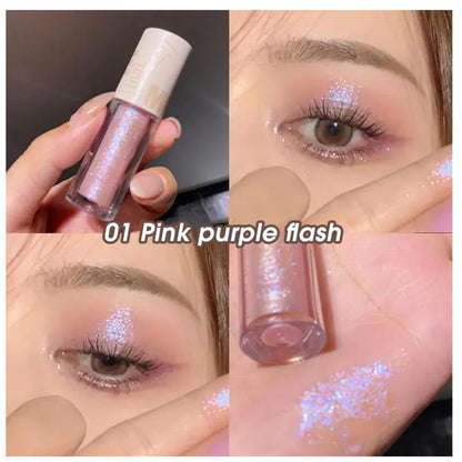 Dragon Ranee - Set Of 8 Shimmer And Shiny Liquid Glitter Eyeshadow Kit Professional Eyeshadow Glitter - 2.5ml*8pcs D8004 / DR120A