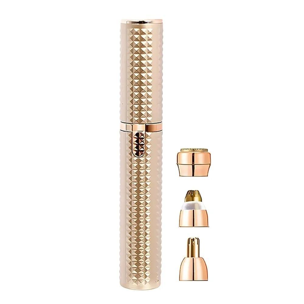 Flawzbss Rechargeable 3-in-1 Facial Hair Remover & Eyebrow Trimmer for Women