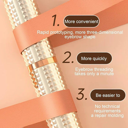 Flawzbss Rechargeable 3-in-1 Facial Hair Remover & Eyebrow Trimmer for Women