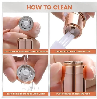 Shree Salasar Shine Women Hair Removal Touch Epilator Wax Electric Hair Removal.