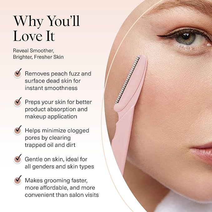 3 Pcs Painless Face Razors for Smooth Hair-Free Skin | Easy Hair Removal