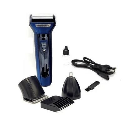 Kemei 3 in 1 Electric Hair Removal Men's Shaver and Grooming Kit