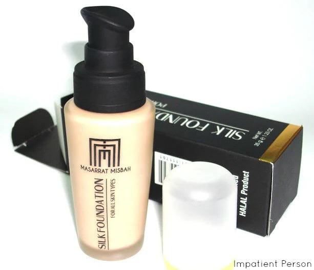 MM Masarrat Misbah Silk Foundation 35g - porcelain
