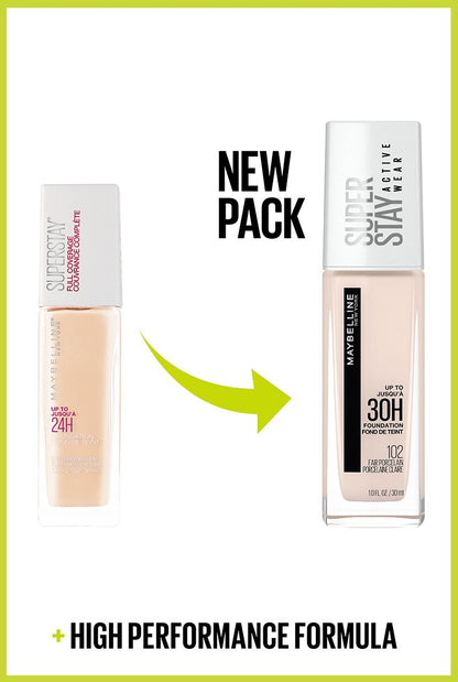 Maybelline New York Superstay 24h Full Coverage Foundation