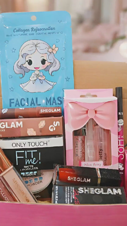 9 in 1 Makeup & Skincare Box - All in one