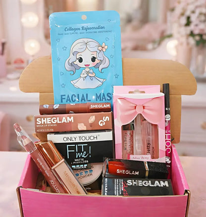 9 in 1 Makeup & Skincare Box - All in one